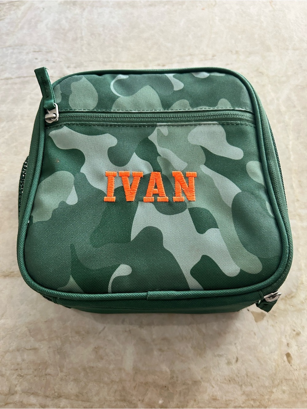 Pottery Barn Kids Mackenzie Classic Camo Lunch Box
